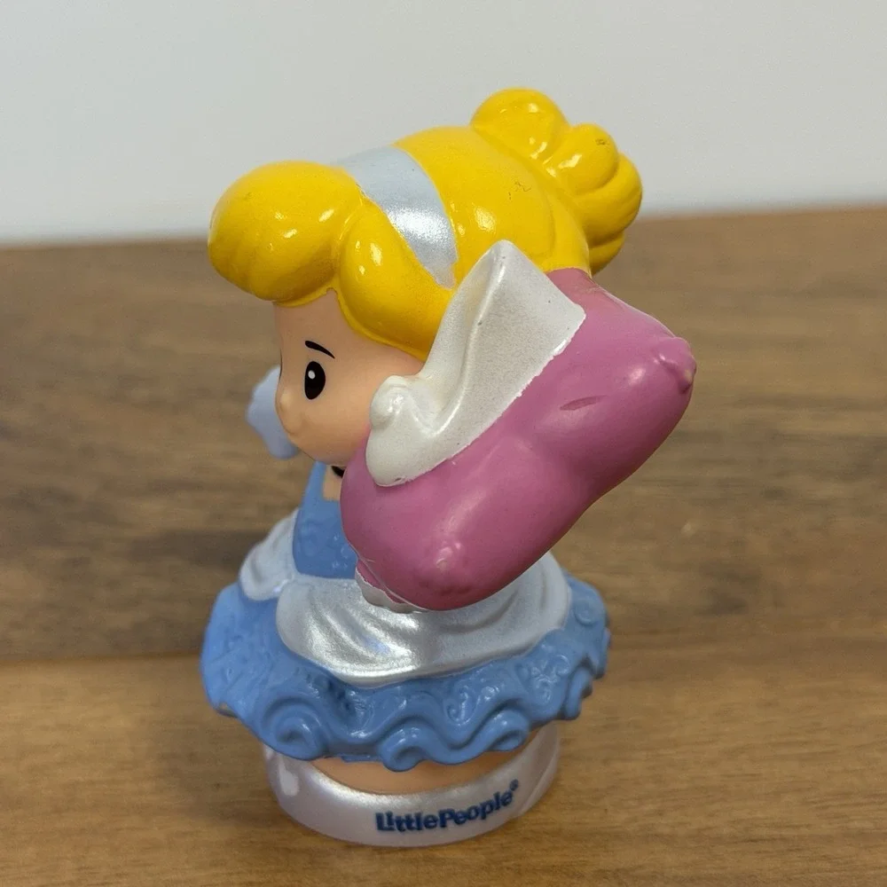 Fisher-Price Little People Disney Princess Cinderella Figure Pillow Slipper 2016